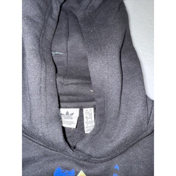 Adidas Hoodie Boys Black Large - Picture 2 of 6
